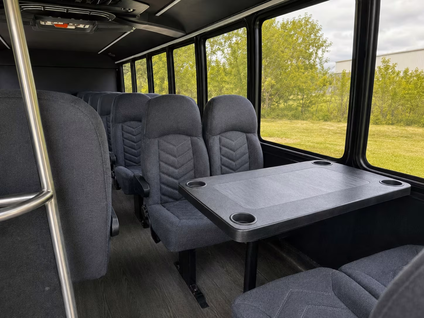 20 passenger minibus inside