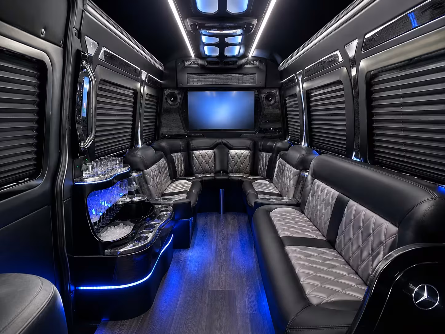 bus rental options for pompano beach trips