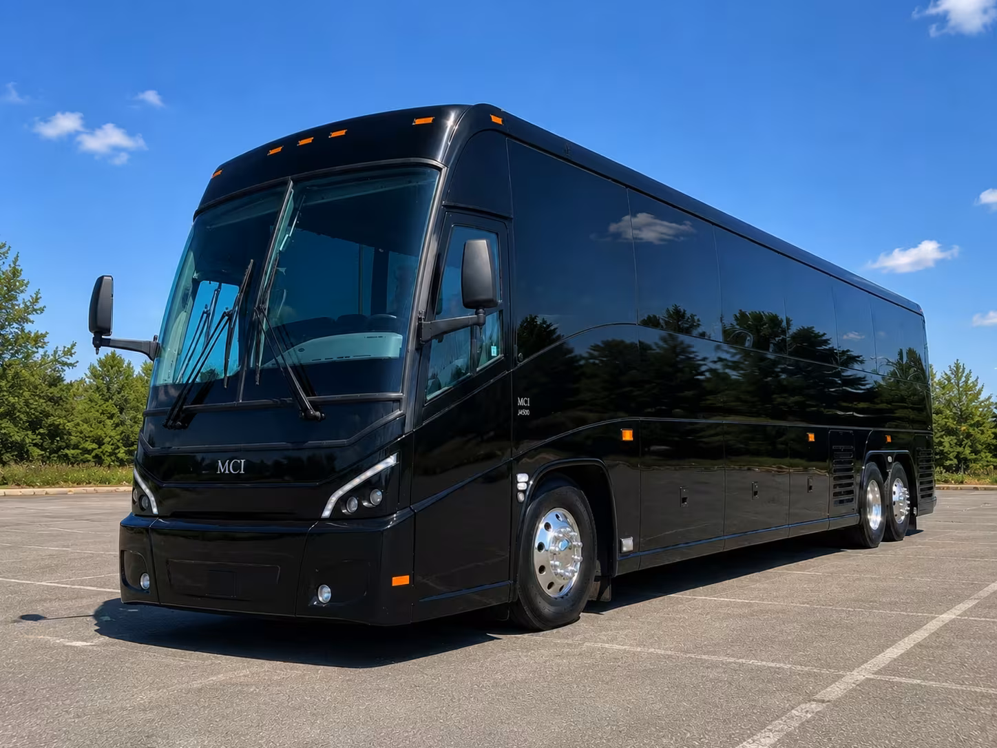 large group prom charter transportation in pompano beach