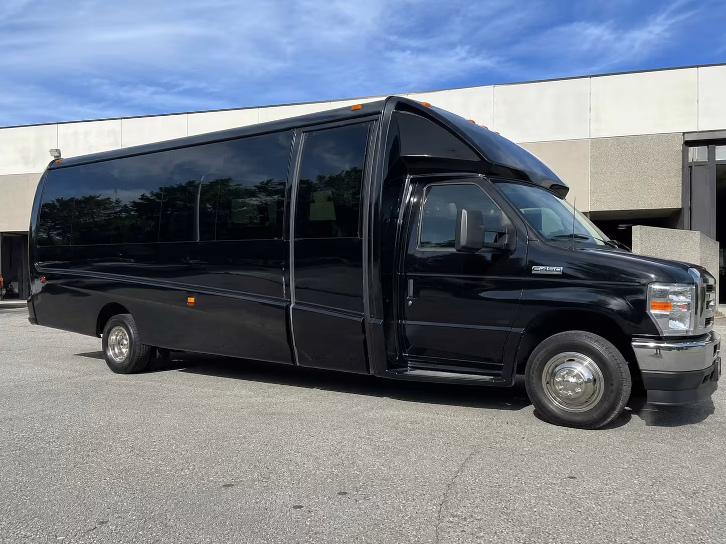 off site parking minibus rentals for pompano beach employers