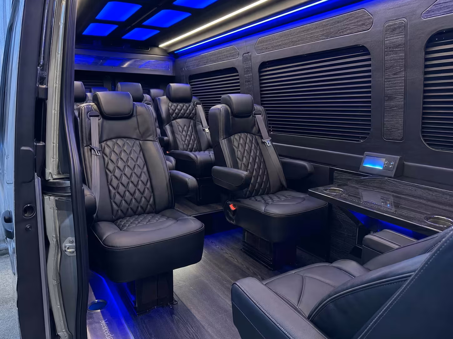 sprinter van transportation for groups and events across pompano beach
