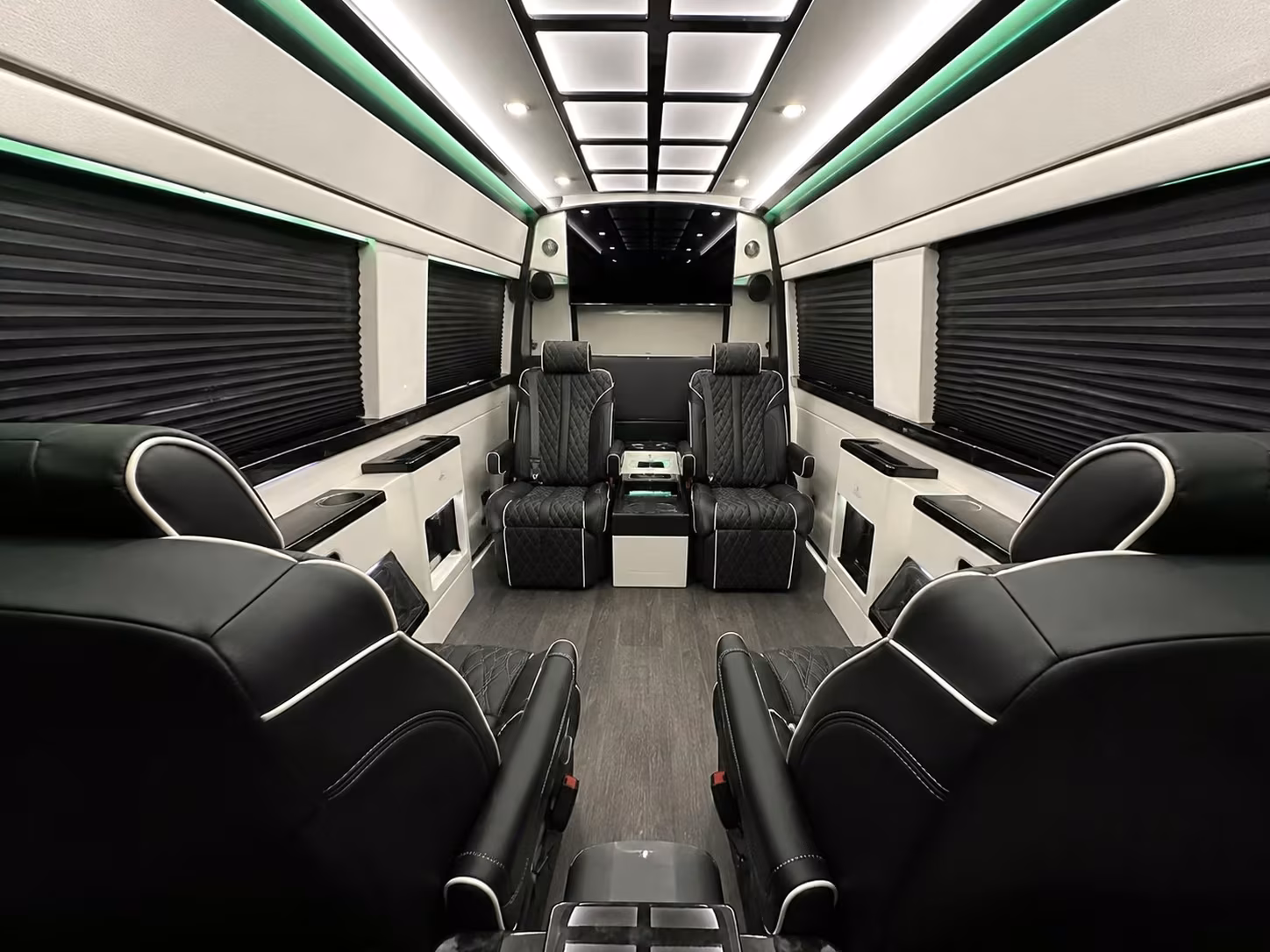 sprinter van with driver interior